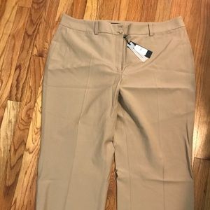 NWT sand color Talbot’s size 18L trousers